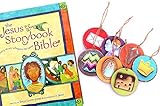 Wood Children's Jesse Tree Advent Ornaments ~ The