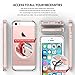 Ringke Fusion Compatible with iPhone SE Case, Crystal Clear PC Back TPU Bumper Drop Protection, Shock Absorption Technology for iPhone SE (2016), iPhone 5S (2013), iPhone 5 (2012) - Smoke Black