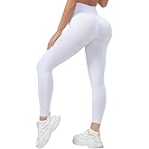 ViKiUiKi Workout Leggings Seamless Butt Lifting Women's Leggings Tummy Control High Waist Stretchy Yoga Pants for Gym Running