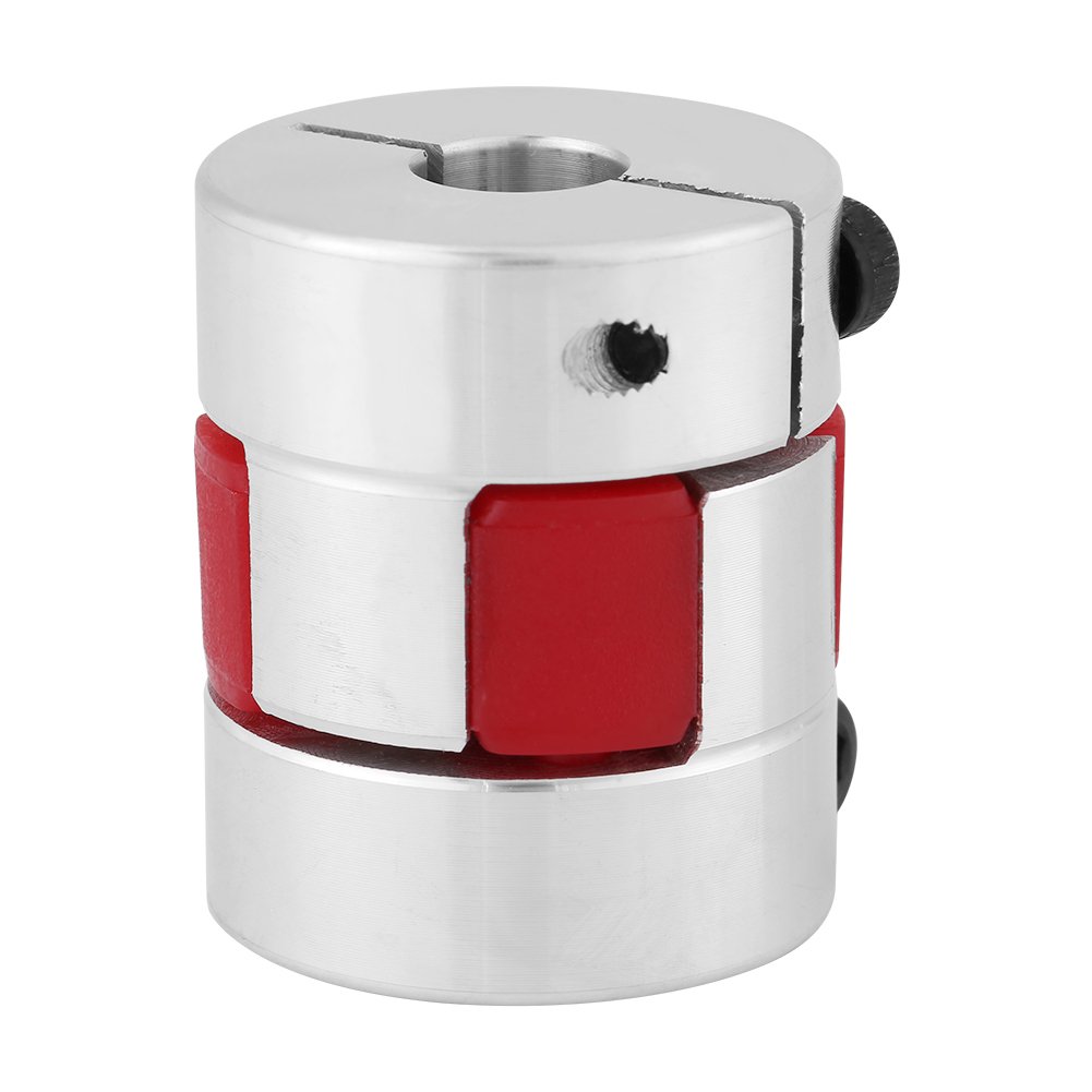 1pc Aluminum Alloy Plum Shaft Coupling Coupler Connect D25 L30 8mm to 12mm For Stepper Motor(8mm-8mm)