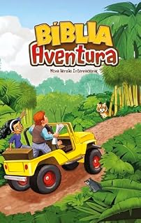 Livro Bíblia Aventura para crianças, NVI, capa safari, modelo rosa