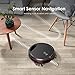 DEIK Robot Vacuum Cleaner with Schedule Cleaning, Self-Charging, Anti-Drop & Anti-Collision, HEPA Filter, 5 Cleaning Modes for Pet Hair, Hard Floor & Thin Carpet