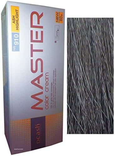 Hair COLOR Permanent Hair Cream Dye Ash Grey Hightlight by Dcash Master by Dcash Master