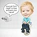 FITMAKER Recordable Talking Toilet Paper Spindle - Makes Your Toilet Paper Talk - Funny Bathroom Gag Gifts - Recordup To 10 Secs of Audio - Fun White Elephant Gifts - Hilarious Prank