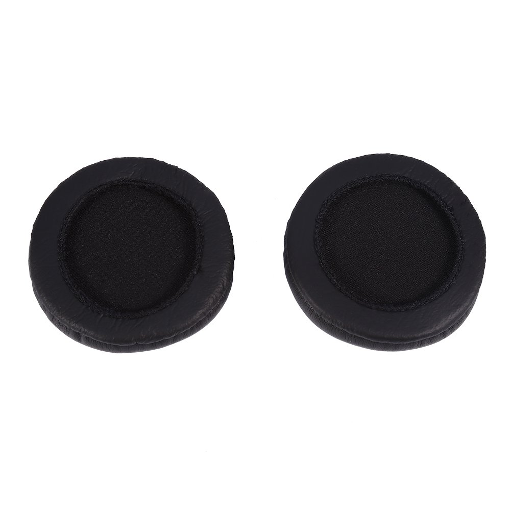 Earpads for Jvc Ha Rx300 Headphone Covers 75MM S160 B E Flats Pu Leather And Soft Foam Black Soft Replacement Ear Pads Cushion Soft Foam For Headset