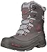 Columbia Girl's Youth Bugaboot™ Plus III Omni-Heat™ Boot, Shale, Deep Blush, 7 M US Big Kid