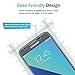 [3 Pack] LK for Samsung Galaxy J3 Eclipse Screen Protector, [Japan Tempered Glass] 9H Hardness with Lifetime Replacement Warranty