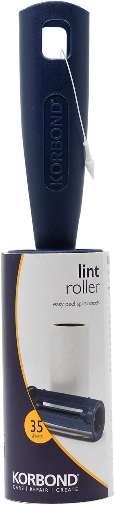 Korbond Lint Roller 35 Sheets Pet Hair Remover for Clothes Furniture Carpets