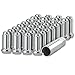 DPAccessories Chrome M14x1.50 Lug Nuts for Aftermarket Wheels - Closed End Duplex XL Spline Tuner - 51mm (2