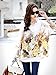 Lowpricenice Women Chiffon Shirt Bohemian Oversized Blouse 4237 (L)