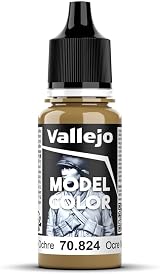 Vallejo Model Color German Cam Orange Ochre 17 ml Acrylic Paint