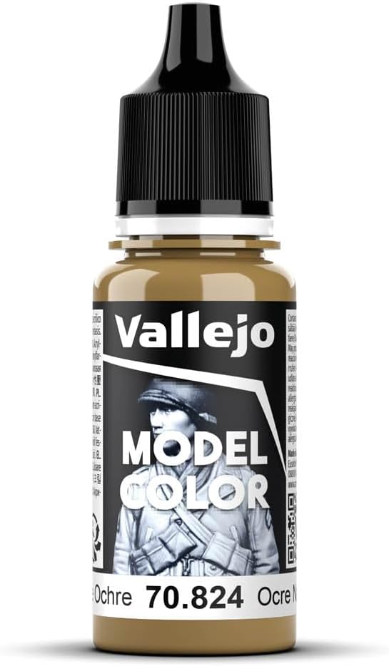 Vallejo Model Color German Cam Orange Ochre 17 ml Acrylic Paint