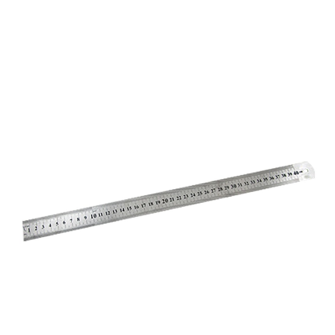Sourcingmap Precision Mark Stainless Metal 40cm Length Measure Ruler
