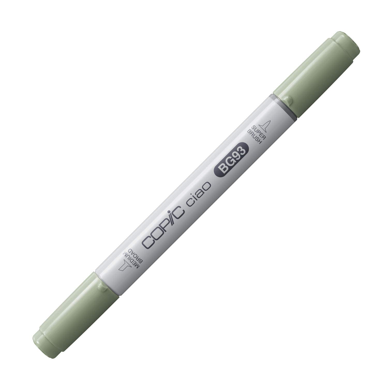 Copic Ciao Coloured Marker Pen - (BG-93) Green Gray, For Art & Crafts, Colouring, Graphics, Highlighter, Design, Anime, Professional & Beginners, Art Supplies & Colouring Books — image 1