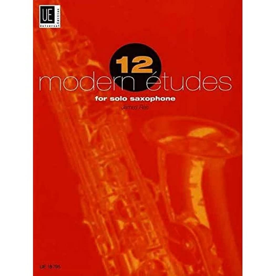 12 Modern Etudes For Solo Saxophone