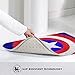 Duwamesva Doormat Soft Carpet Entrance Mat Stylish Captain America Design for Patio, Front Door, Bathroom, Balcony