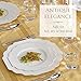 Silver Spoons Party Disposable 40 PC Set Dinner Side Plates | Heavyweight Plastic Dishes | Elegant Fine China Look | for Upscale Wedding and Dining-Baroque, 20 Servings, White