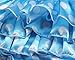 Haian ABDL PVC & Satin Ruffle Rhumba Pull on Plastic Pants (Medium, Blue)