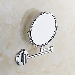 VHVCX 8-Pulgadas Full Cobre Maquillaje Plegable Lateral Doble Belleza