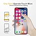 Humixx Phone Ring Holder, Stainless Steel Cell Phone Finger Stand, 360° Rotation Thin Kickstand, Magnetic Car Mount for iPhone XR/XS Max, Samsung S10, Huawei P30 - Rose Gold