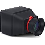 DSLR Viewfinder, Durable 3.0X Magnification LCD Screen Video Camera Viewfinder Magnifier Folding Design Anti-Reflective 3X Ma