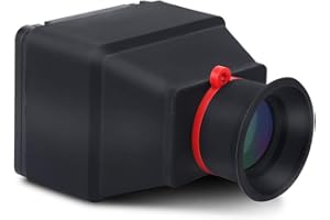 POMYA Viewfinder,Durable Portable Folding Design 3.2inch LCD Viewfinder 3X Magnifier Accessory for DSLR Mirrorless Cameras