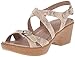 Dansko Women's Julie Taupe Snake Wedge Sandal