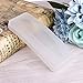 Eye Glasses Case,NNDA CO Durable Plastic Transparent Sunglasses Case Clip On Glasses Box Eyewear Protector