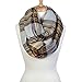 Scarfand's Plaid & Tartan Infinity Scarf (BLNKT Tartan Gray)