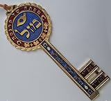 The key of wealth kabbalah amulet wall hanging from