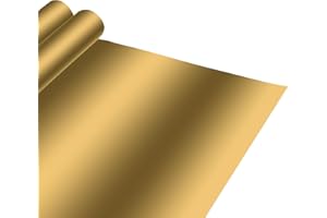 Premium Gold Wrapping Paper Roll| Eco-Friendly Gift Wrapping Paper for All-Occasion Designs| Holiday Gift Wrap, Birthday Wrap