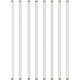 Burry Life Science Glass Stick 12" Length Stir Rod with Both Ends Round 8pcs/pk