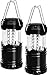 Utopia Home LED Camping Lantern - Set of 2 - 3 x AA Battery Powered (Not Included) - Collapsible Design