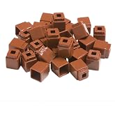 Didax Educational Resources Unifix Cubes, Brown, Set of 1,000