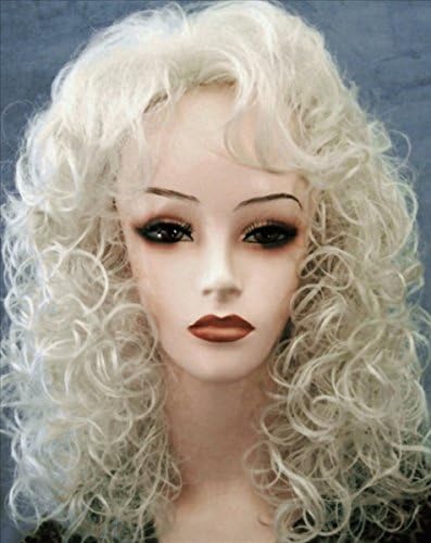 PRETTY GIRL Soft Loose Curls Wig by Mona Lisa - Gray - 60 Silver White