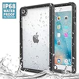 MoKo Case Fit iPad Mini 4, Waterproof Case with Built-in Screen Protector Ultra Protective Shock-Absorbing Bumper Dustproof Submersible Full-Body Case Fit iPad Mini 4 7.9