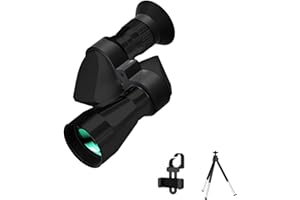 Mengshen 8x20 Monocular Telescope for Adults Kids 8X Magnification with Wide Field of View 7.2 Degrees Black for Hiking Trave