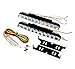 Fullkang 2x 30 LED Car Daytime Running Light DRL Daylight Lamp with Turn Lights