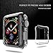 LK Case for Apple Watch Series 4/5 44mm, Soft TPU [Ultra Thin] [HD Clear] All-Around Protective Bumper Case Cover for Apple Watch Series 4/5 44mm