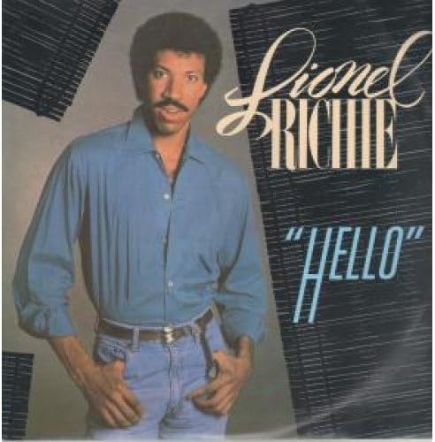 HELLO 12 INCH (12" SINGLE) UK MOTOWN 1983 (Katalog-Nummer: TMGT1330)