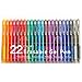 Vanstek 22 Colors Retractable Erasable Gel Pens Clicker, Fine Point(0.7), Make Mistakes Disappear, Premium Comfort Grip for Drawing Writing Planner and Crossword Puzzles