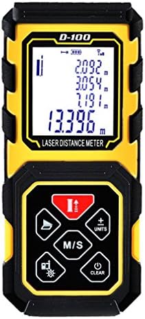 Laser Distance Measurer,EASTVALLEY Laser Measure 328ft 100M Digital Laser Distance Meter (D-100 328ft)