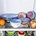 Kitchen + Home Silicone Stretch Lids - Set of 6 Silicone Food Saver Covers - BPA (1)