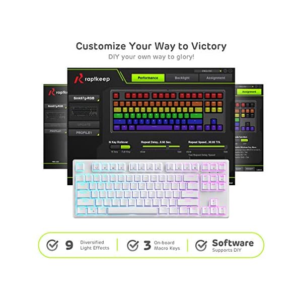 RK-ROYAL-KLUDGE-Sink87G-RGB-80-Mechanical-Keyboard-Wireless-24G-Tenkeyless-Mechanical-Keyboard-with-Macro-Setting-87-Keys-Tactile-Brown-Switches-White RK ROYAL KLUDGE Sink87G RGB 80% Mechanical Keyboard, Wireless 2.4G Tenkeyless Mechanical Keyboard with Macro Setting, 87…