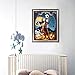 Leezeshaw 5D DIY Diamond Painting by Number Kits Fameless Rhinestone Embroidery Paintings Pictures for Home Decor - Jack 30x40cm
