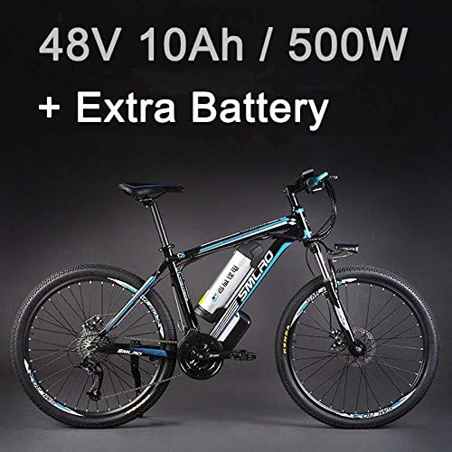 26" 48V Lithium Battery Aluminum Alloy Electric Assisted Bicycle, 27 Speed Electric Bike, MTB/Mountain Bike,adopt Oil Disc Brakes,Pedelec.