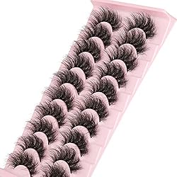 False Eyelashes Dramatic Fluffy Faux Mink Lashes