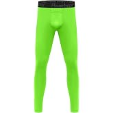 Boys' Compression Pants, Youth Quick Dry Athletic Base Layer Leggings | Stretch Sports Tights for Kids, Moisture Wicking Pants for Running, Football, Basketball, Soccer, Baseball, Cycling and Gym
