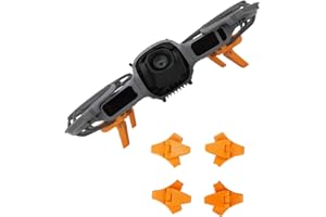 Adjustable Stand for DJI Neo 2 Drone, FJIASTB Portable Extension Legs, Height Increase 10mm (Orange)