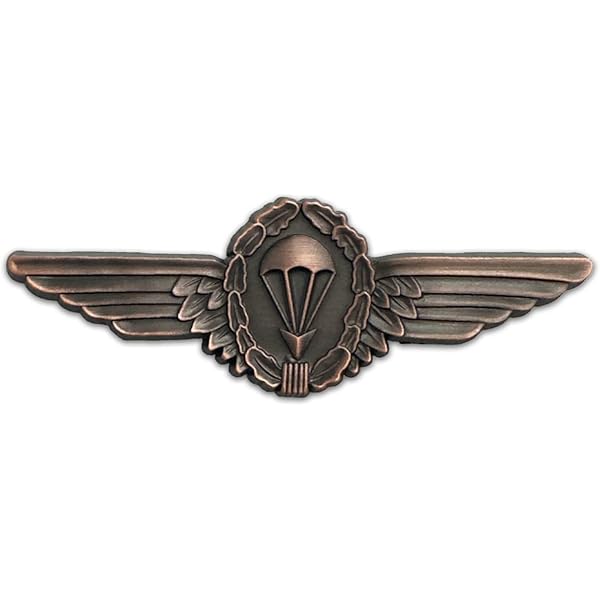 Amazon.com: German Bronze Parachutist Foreign Jump Wings Germany